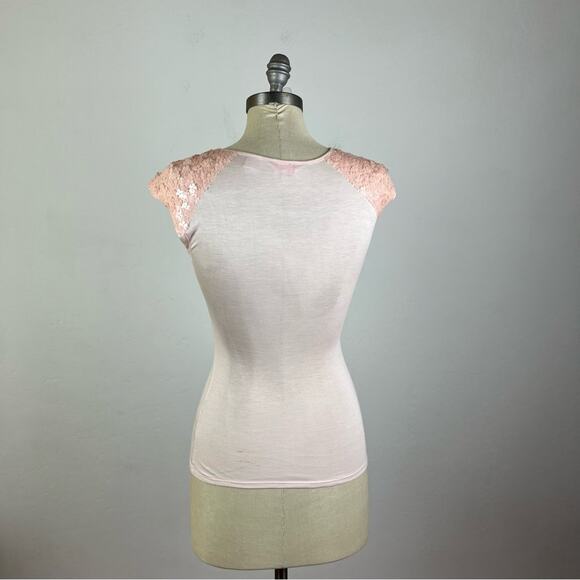 Ted Baker London Pink Sequin Top - Picture 7 of 8